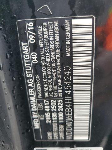 2017 MERCEDES-BENZ C 43 4MATI - WDDWJ6EB4HF454240