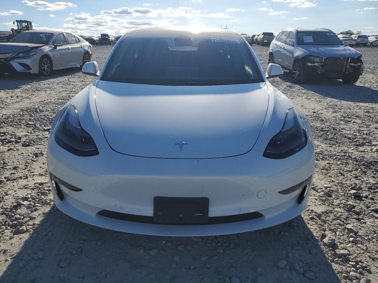 Lot #3022813323 2021 TESLA MODEL 3