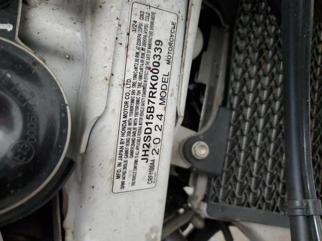 2024 HONDA CRF1100 A4 JH2SD15B7RK000339