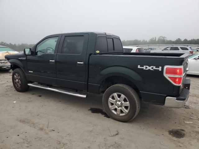 FORD F150 SUPER 2013 green  gas 1FTFW1ET7DKD51788 photo #3