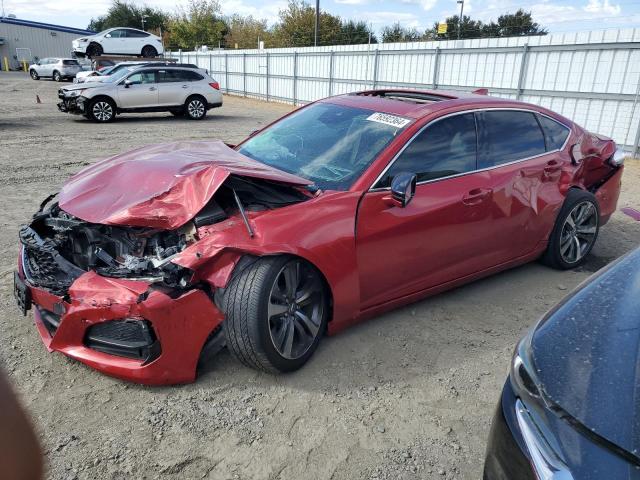 ACURA TLX ADVANC 2021 red  gas 19UUB5F61MA009716 photo #1