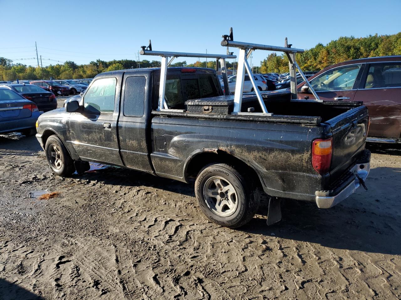 MAZDA B3000 CAB 2004 black  gas 4F4YR46U64TM00358 photo #3