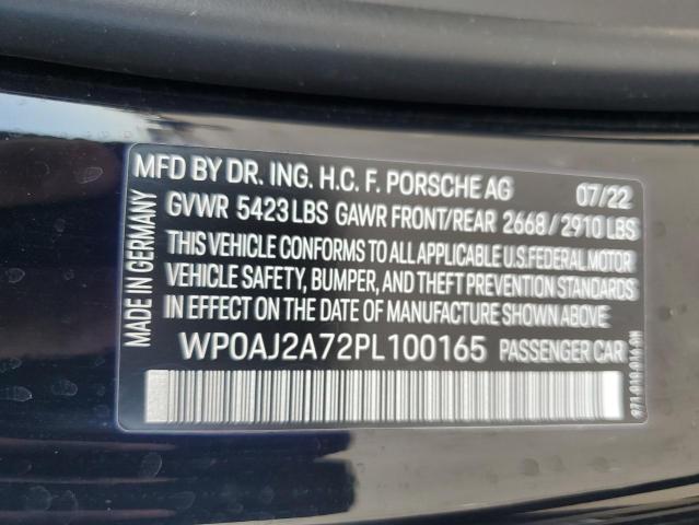 2023 PORSCHE PANAMERA B WP0AJ2A72PL100165