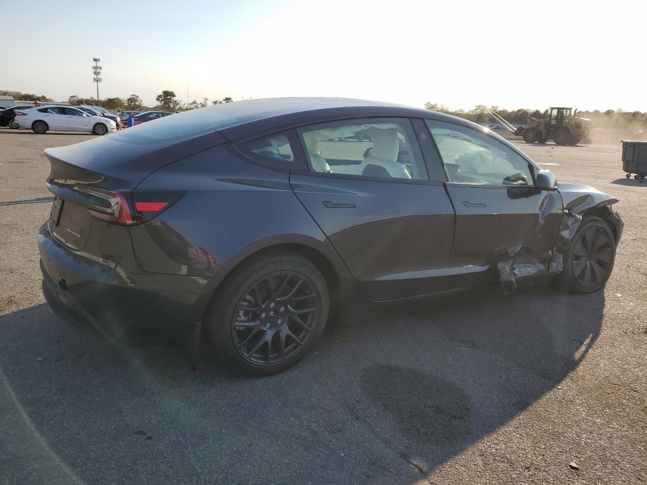 Lot #2988935626 2024 TESLA MODEL 3