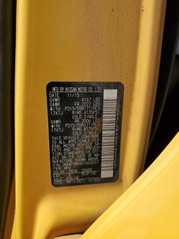 2016 NISSAN JUKE S - JN8AF5MV8GT653257