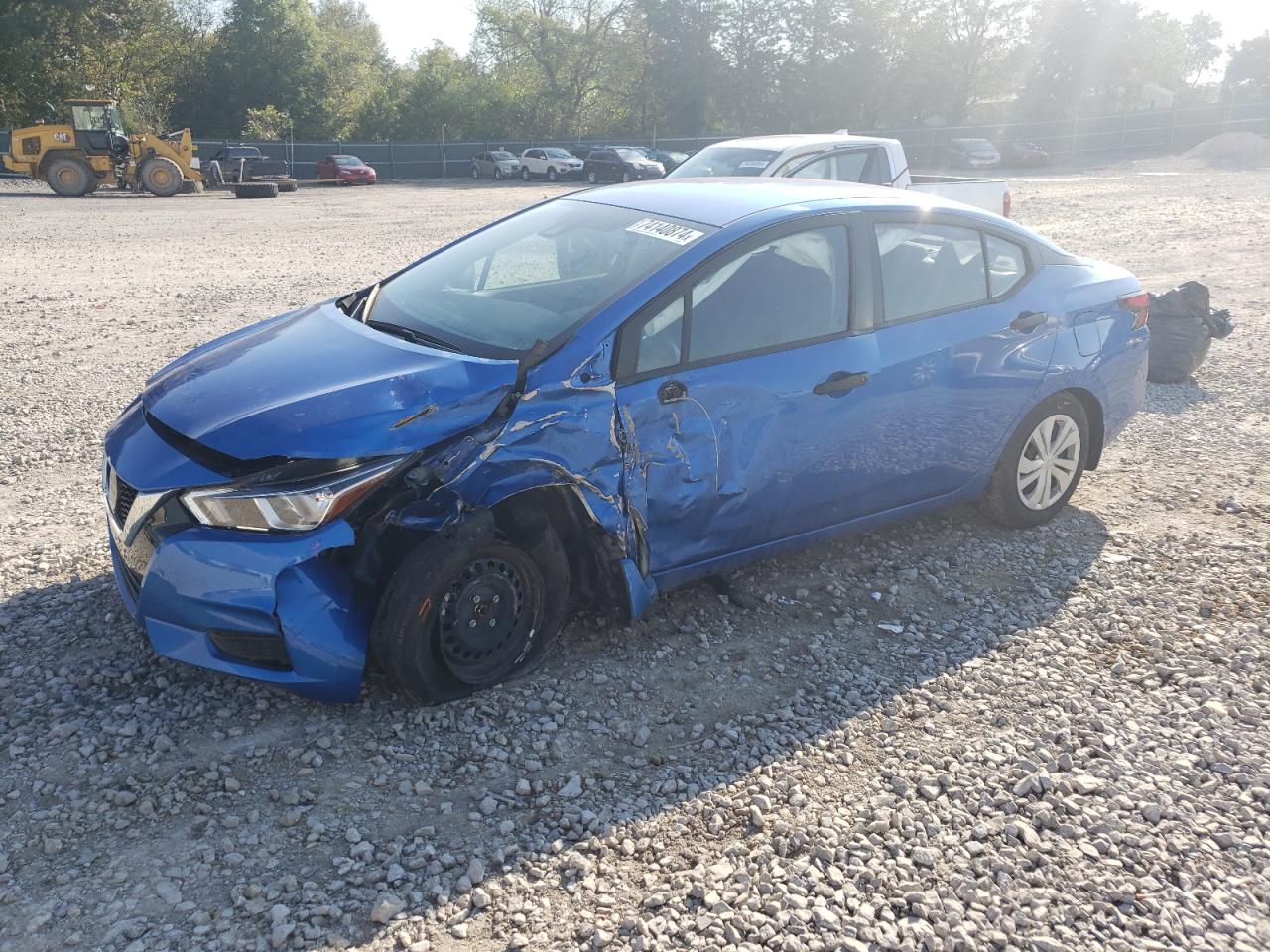 Lot #2972588913 2021 NISSAN VERSA S