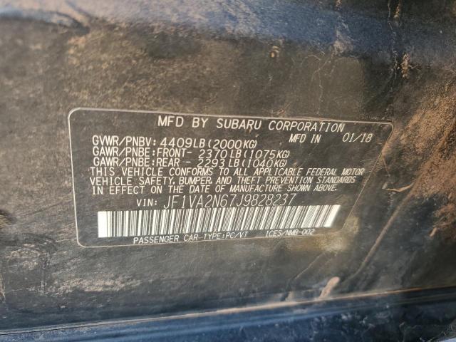 2018 SUBARU WRX STI - JF1VA2N67J9828237