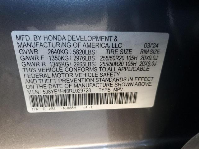 2024 ACURA MDX TECHNO - 5J8YE1H48RL029728