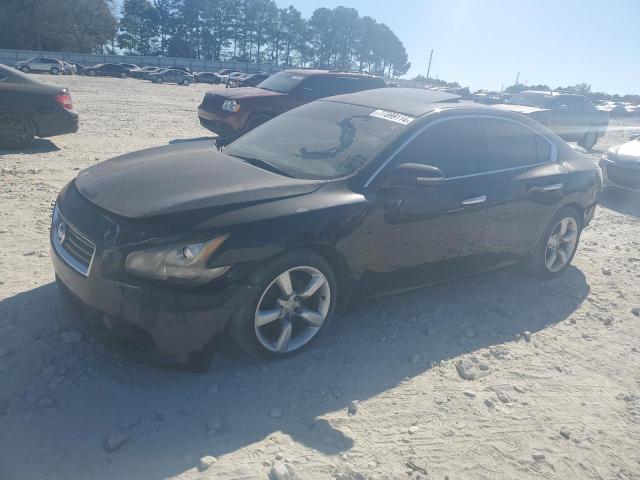 NISSAN MAXIMA S 2014 black sedan 4d gas 1N4AA5AP0EC463908 photo #1