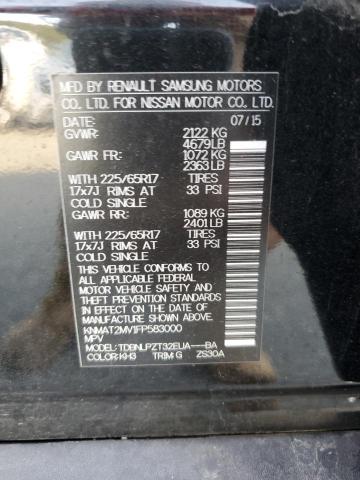 2015 NISSAN ROGUE S - KNMAT2MV1FP583000