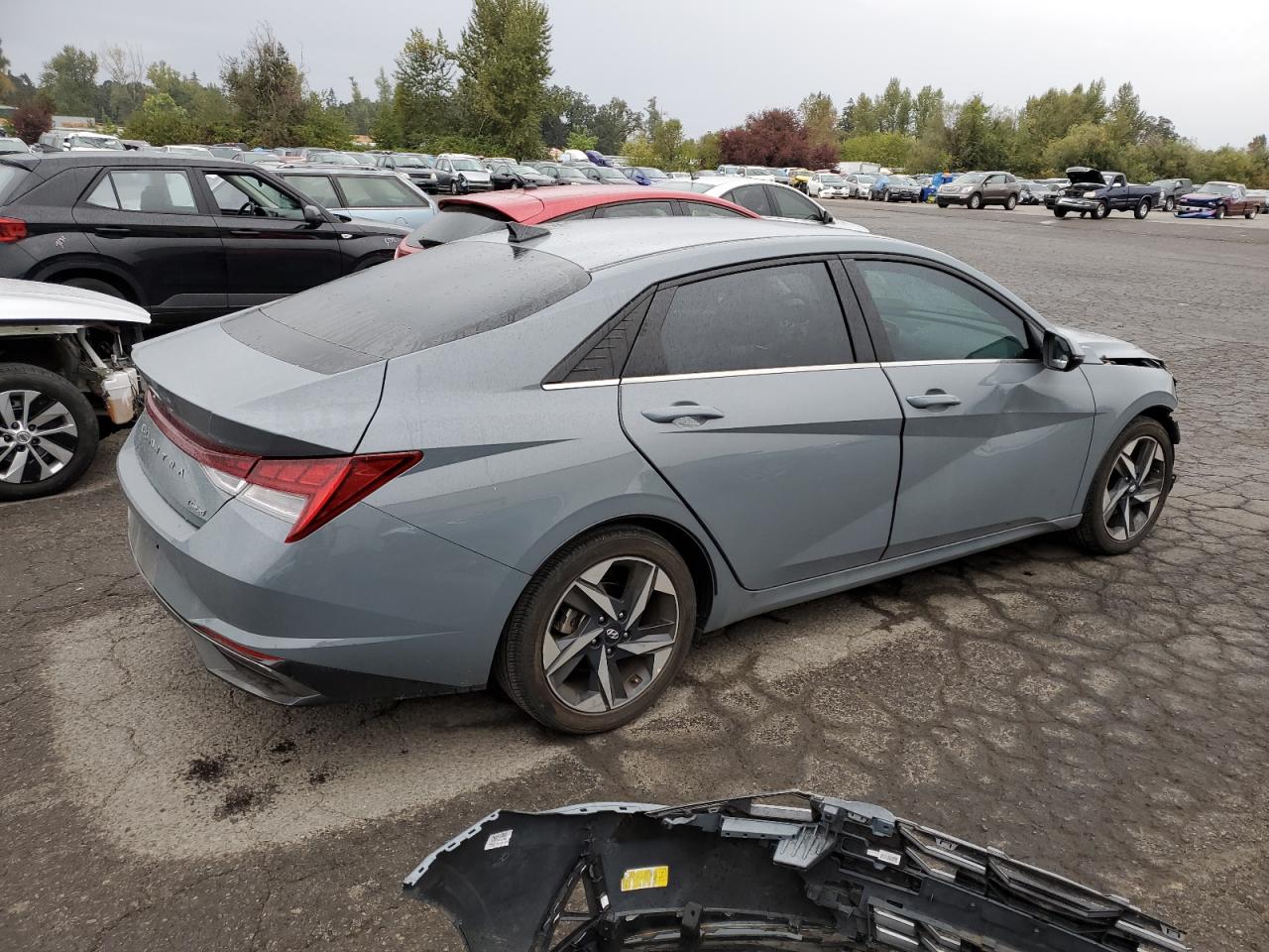 Lot #2902942743 2021 HYUNDAI ELANTRA LI