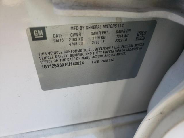 2015 CHEVROLET IMPALA LT - 1G1125S3XFU143924