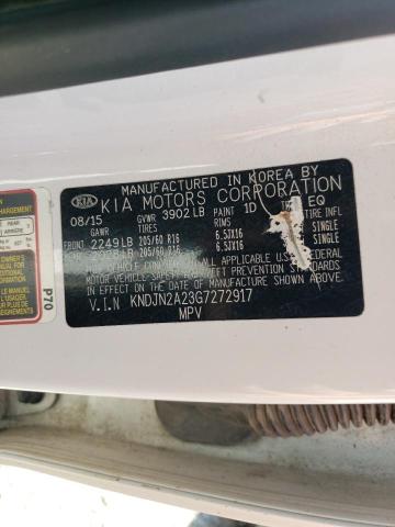 2016 KIA SOUL - KNDJN2A23G7272917