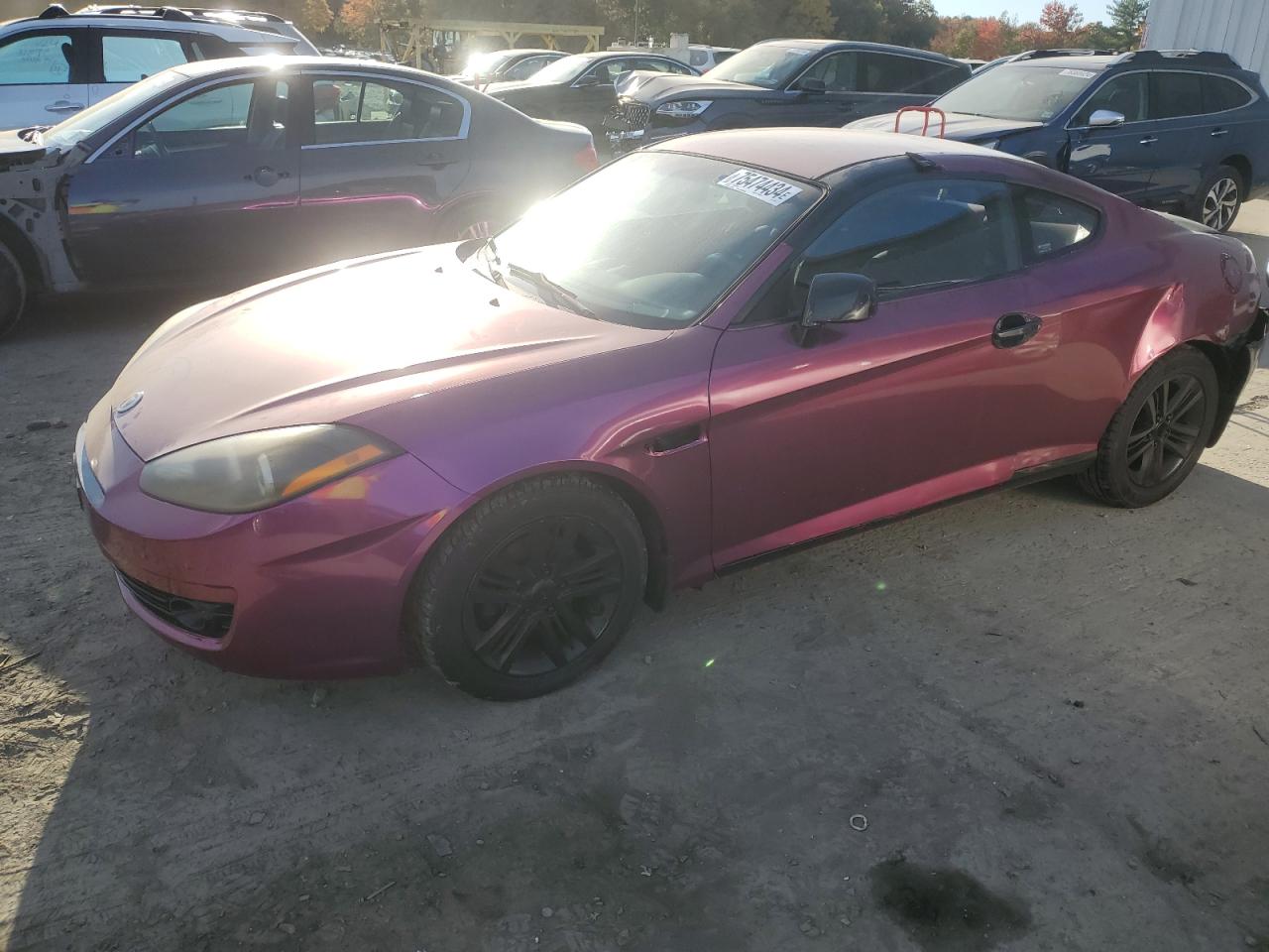 Lot #2943206433 2007 HYUNDAI TIBURON GS