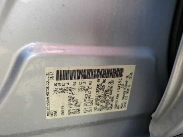2022 NISSAN ROGUE SL - 5N1BT3CA9NC734191