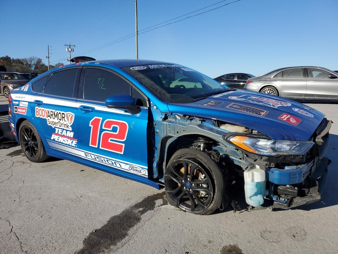 Lot #2979366697 2020 FORD FUSION SE