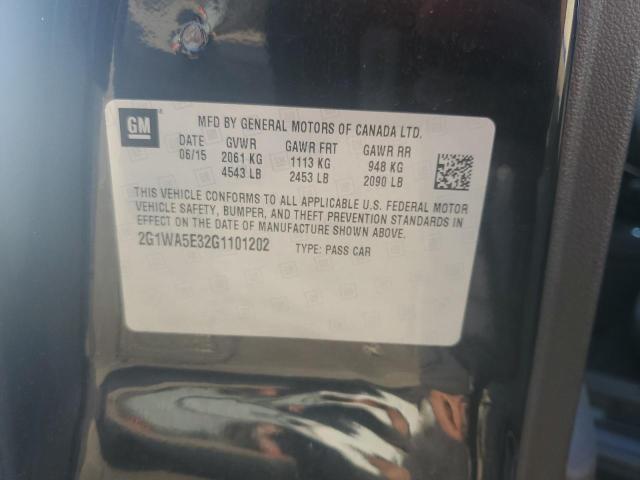 2016 CHEVROLET IMPALA LIM - 2G1WA5E32G1101202