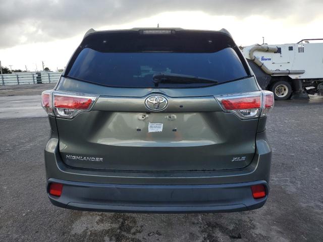 VIN 5TDKKRFH3GS184104 2016 Toyota Highlander, Xle no.6