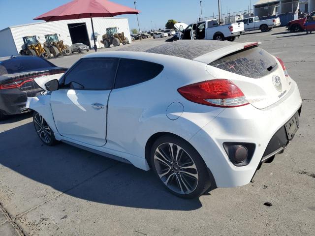 HYUNDAI VELOSTER T 2016 white coupe 3d gas KMHTC6AE1GU271052 photo #3