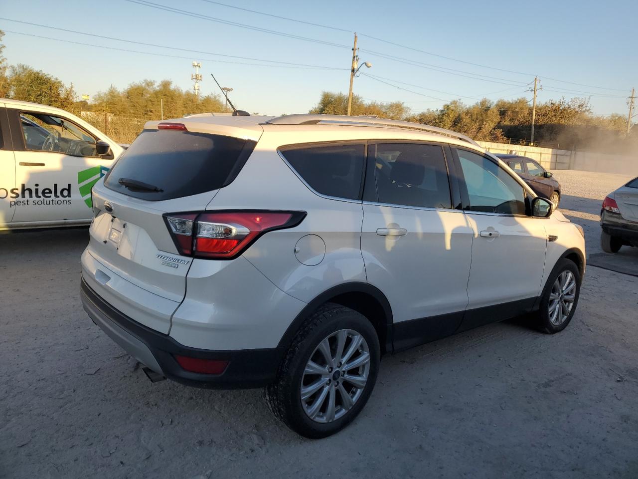 Lot #3022966129 2017 FORD ESCAPE TIT