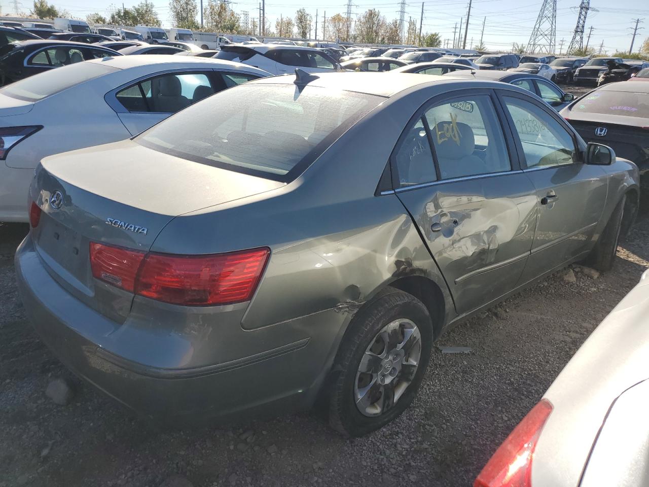 Lot #2947526769 2010 HYUNDAI SONATA GLS