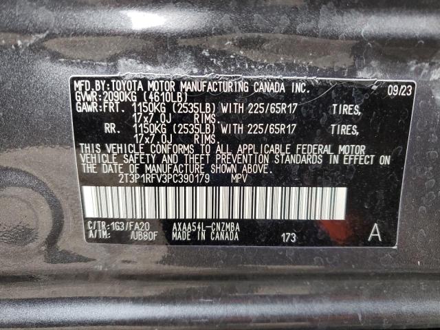 VIN 2T3P1RFV3PC390179 2023 Toyota RAV4, Xle no.13