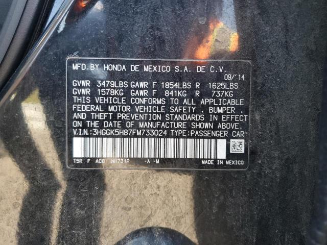 2015 HONDA FIT EX - 3HGGK5H87FM733024