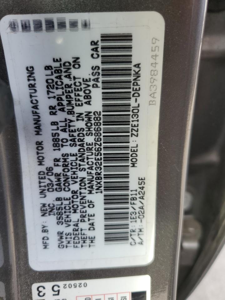 Lot #3020844759 2006 TOYOTA COROLLA CE