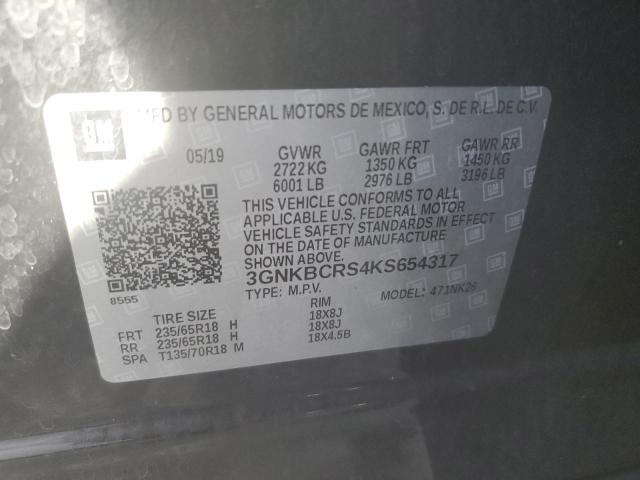 2019 CHEVROLET BLAZER 2LT - 3GNKBCRS4KS654317