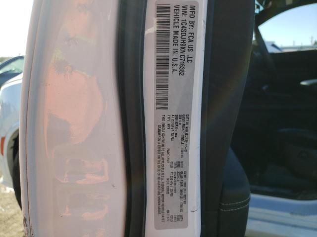 2021 DODGE DURANGO SR - 1C4SDJH9XMC716382