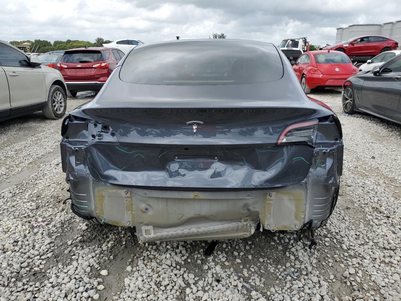 Lot #2972318622 2023 TESLA MODEL 3