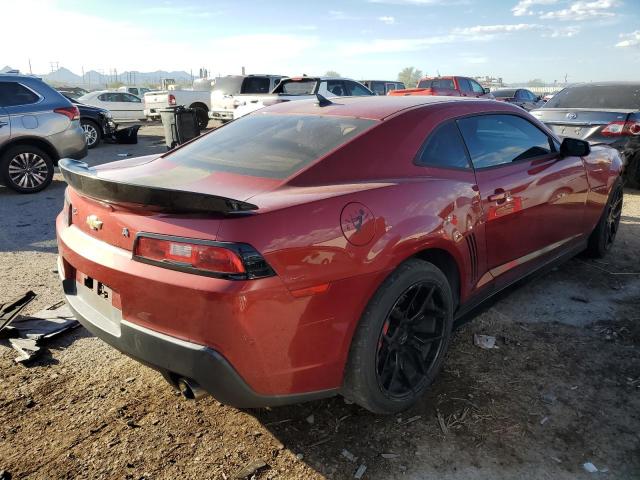 CHEVROLET CAMARO 2014 orange  gas 2G1FB1E37E9308074 photo #4