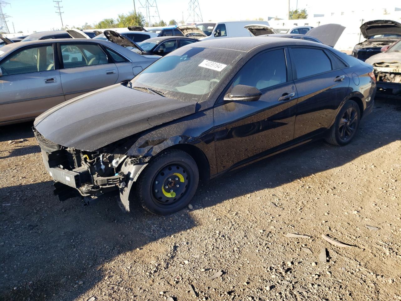 Lot #2926252378 2023 HYUNDAI ELANTRA SE