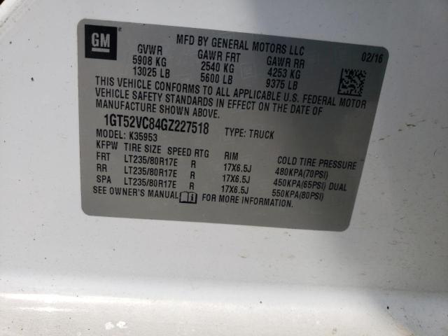 2016 GMC SIERRA K35 - 1GT52VC84GZ227518