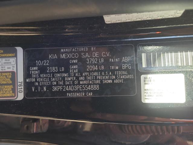 2023 KIA FORTE LX - 3KPF24AD3PE554888