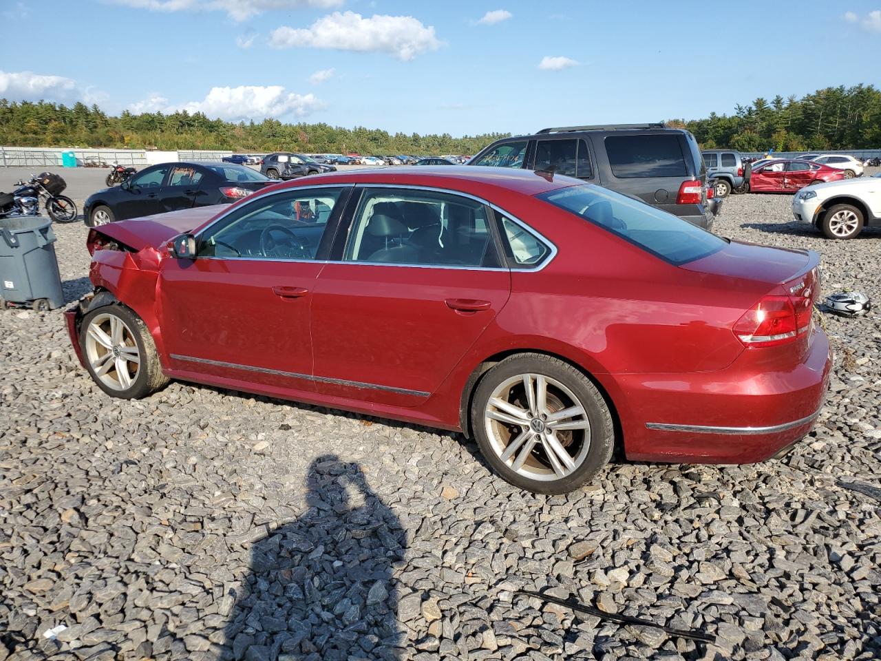 Lot #2943273954 2015 VOLKSWAGEN PASSAT SE