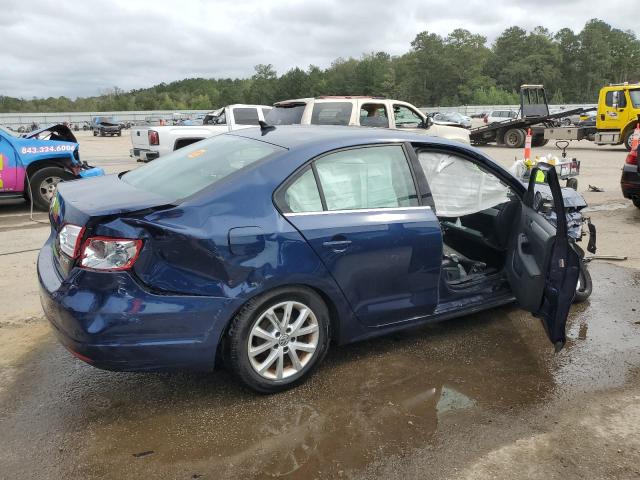 VOLKSWAGEN JETTA SE 2013 blue  gas 3VWDX7AJXDM437629 photo #4