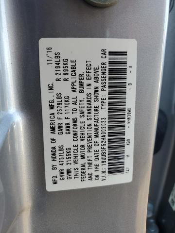 VIN 19UUB3F52HA002033 2017 Acura TLX, Tech no.12