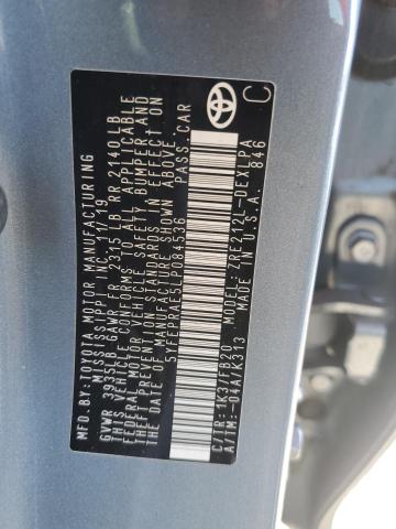 2020 TOYOTA COROLLA LE - 5YFEPRAE5LP084536