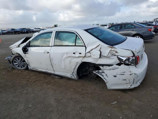 TOYOTA COROLLA BA 2010 white  gas 2T1BU4EE5AC345928 photo #3