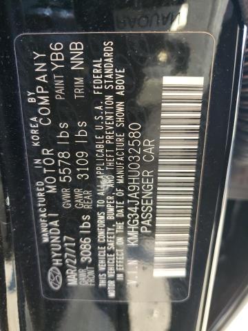 2017 GENESIS G90 PREMIU KMHG34JA9HU032580
