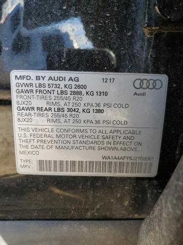 2018 AUDI SQ5 PREMIU WA1A4AFY5J2108061