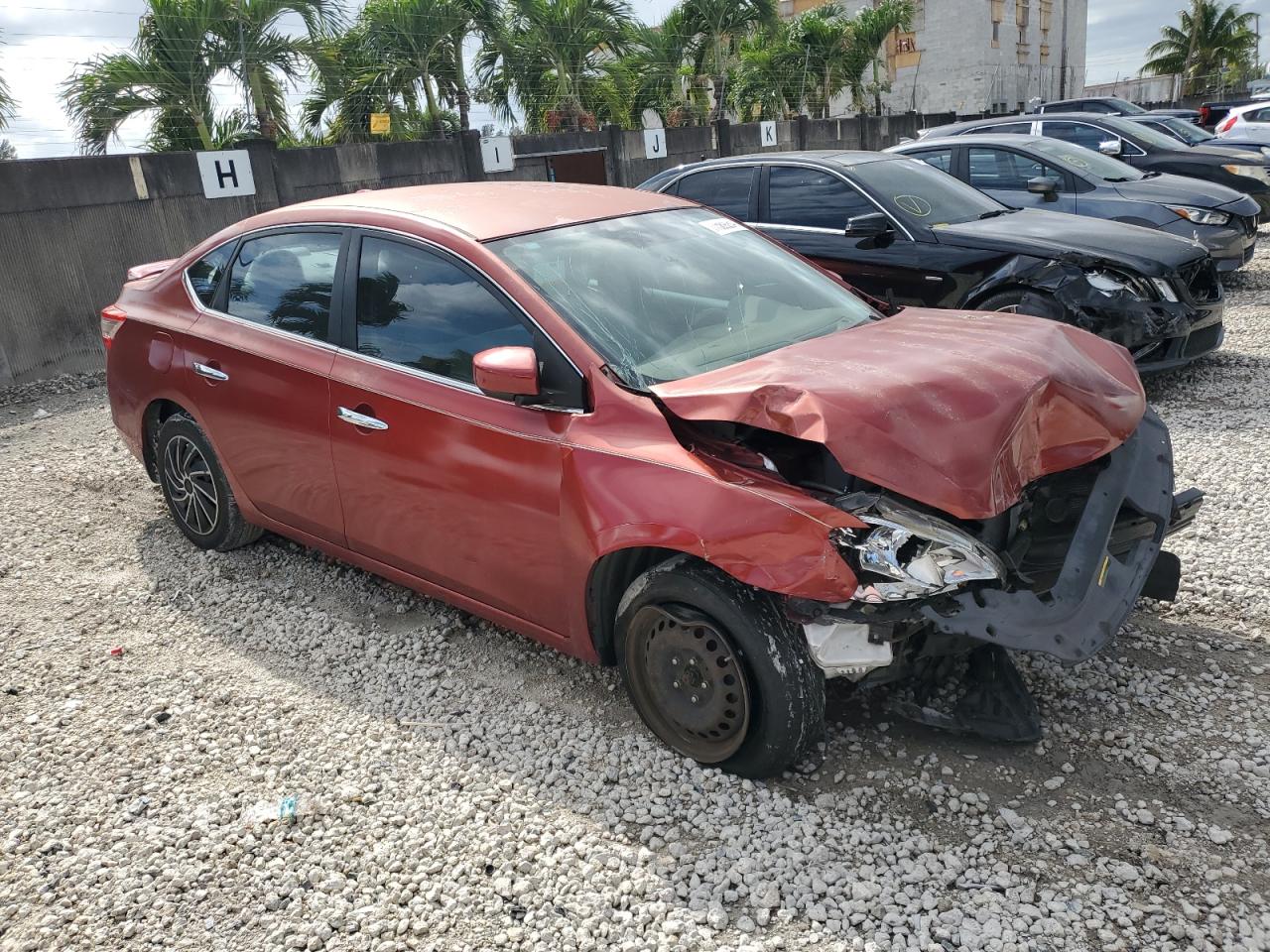 Lot #3029579067 2014 NISSAN SENTRA S M