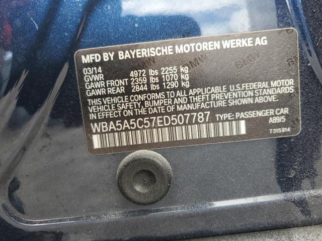 VIN WBA5A5C57ED507787 2014 BMW 5 Series, 528 I no.13