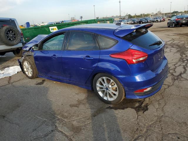 FORD FOCUS ST 2015 blue hatchbac gas 1FADP3L99FL249127 photo #3