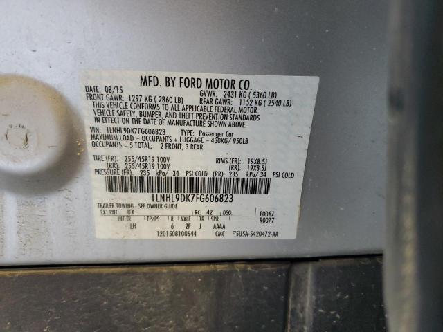 2015 LINCOLN MKS 1LNHL9DK7FG606823