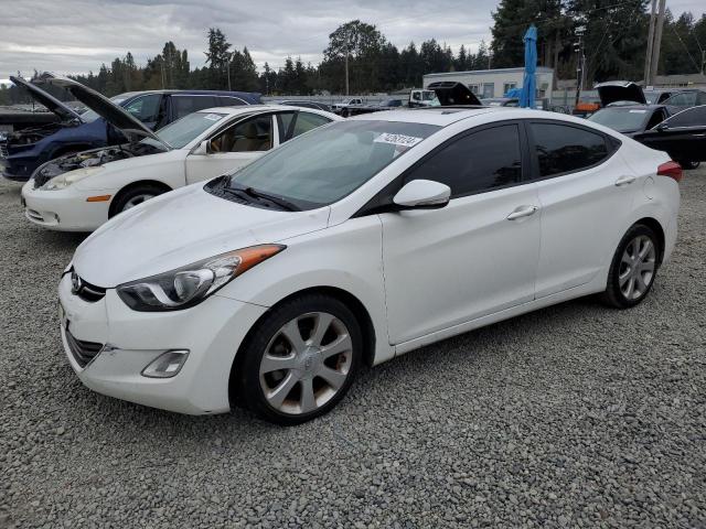 HYUNDAI ELANTRA GL 2013 white  gas 5NPDH4AE0DH232490 photo #1