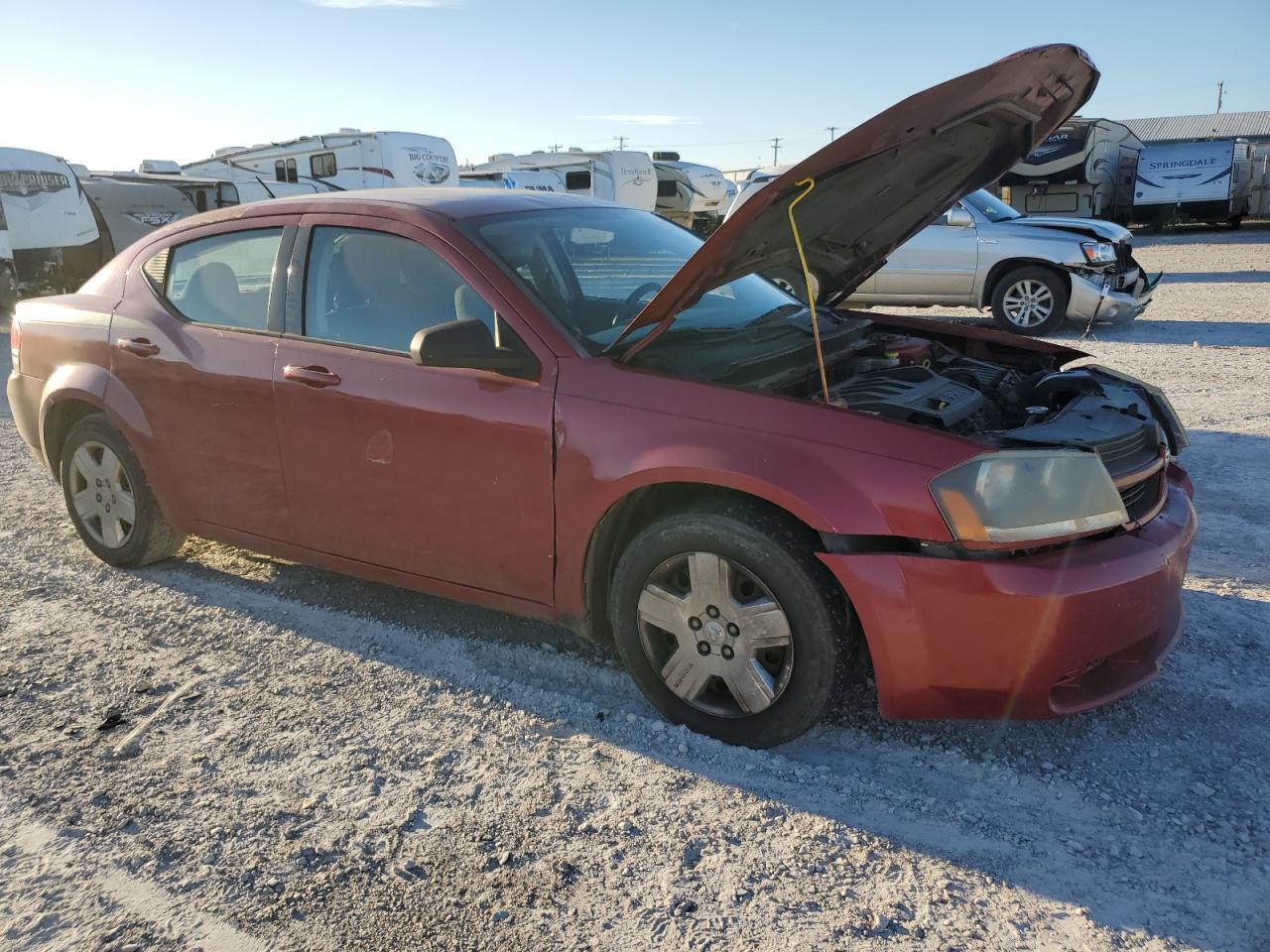 Lot #2972373470 2010 DODGE AVENGER SX