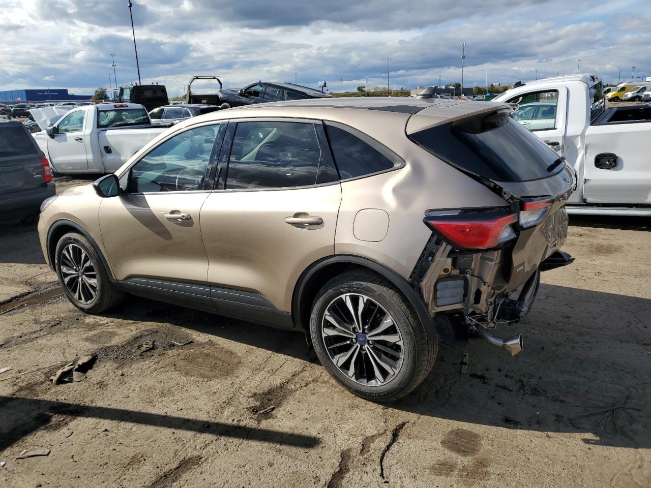 Lot #2991233106 2021 FORD ESCAPE SE