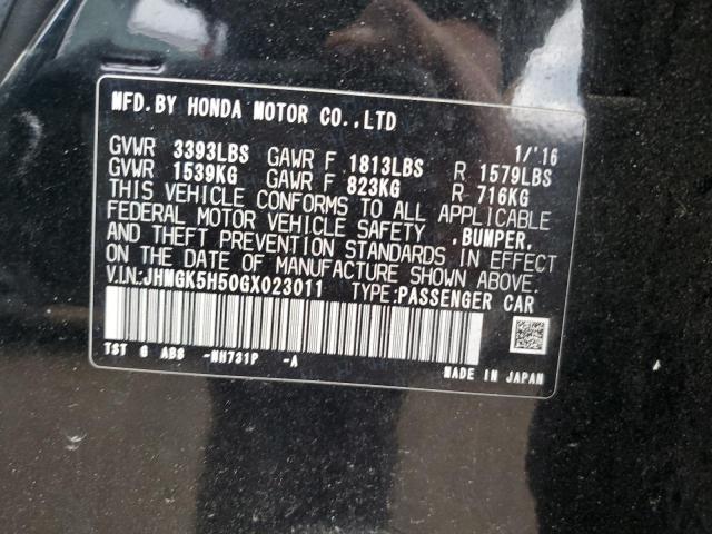 2016 HONDA FIT LX - JHMGK5H50GX023011
